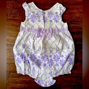 Gymboree Lavender romper